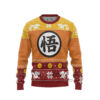 3D Anime Dragon Ball Goku Text Custom Ugly Christmas Sweater VA309046