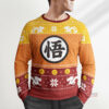 3D Anime Dragon Ball Goku Text Custom Ugly Christmas Sweater VA309046