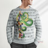 3D Anime Dragon Ball Shenron Play With Characters Custom Fandom Ugly Christmas Sweater VA309079