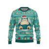 3D Anime Pokemon All is Calm All Bright Snorlax Custom Fandom Ugly Christmas Sweater VA309095