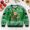 3D Anime One Piece Chibi Roronoa Zoro Custom Fandom Ugly Christmas Sweater VA310090