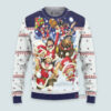 3D Anime One Piece Crew Custom Fandom Ugly Christmas Sweater VA310105