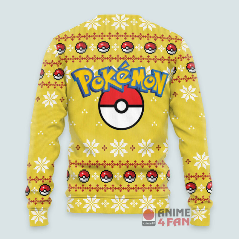 3D Anime Pokemon Pikachu Pokemon Custom Fandom Ugly Christmas Sweater VA310122