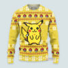 3D Anime Pokemon Pikachu Pokemon Custom Fandom Ugly Christmas Sweater VA310122