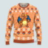 3D Anime Pokemon Blaze Charizard Custom Fandom Ugly Christmas Sweater VA310134