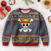 3D Anime One Piece Straw Hat Priate Custom Fandom Ugly Christmas Sweater VA310165