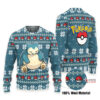 3D Anime Pokemon Snorlax Custom Fandom Ugly Christmas Sweater VA308082