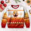 3D Anime Demon Slayer Kyojuro Rengoku Custom Ugly Christmas Sweater VA311043