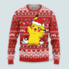 3D Anime Pokemon Pikachu Santa Custom Fandom Ugly Christmas Sweater VA311005