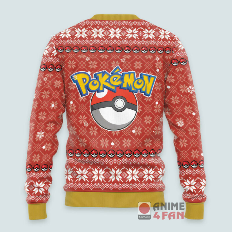 3D Anime Pokemon Pikachu Custom Fandom Ugly Christmas Sweater VA211043