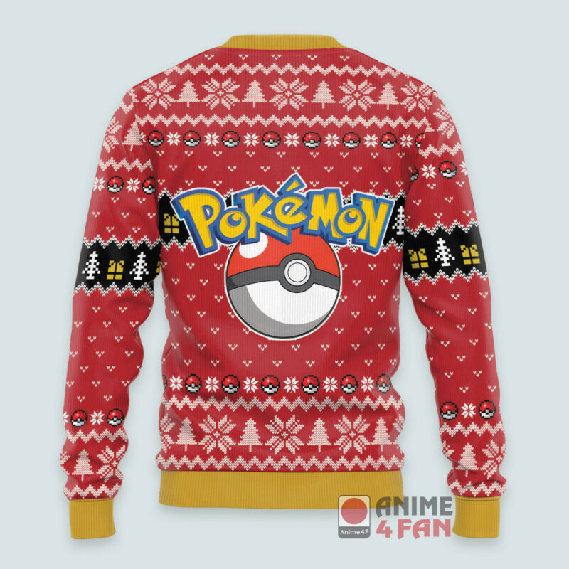 3D Anime Pokemon Cute Pikachu Custom Fandom Ugly Christmas Sweater VA311164