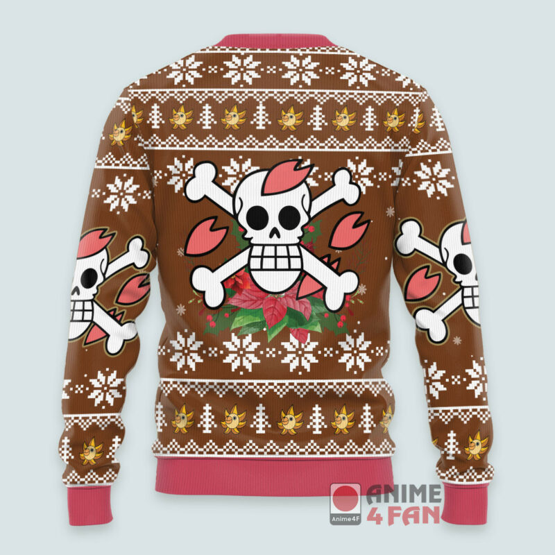 3D Anime One Piece Happy Chopper Custom Fandom Ugly Christmas Sweater VA311180