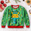 3D Anime Pokemon Pikachu Custom Fandom Ugly Christmas Sweater VA310120