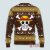 3D Anime One Piece Luffy Gomu Gomu Custom Fandom Ugly Chiristmas Sweater VA311203