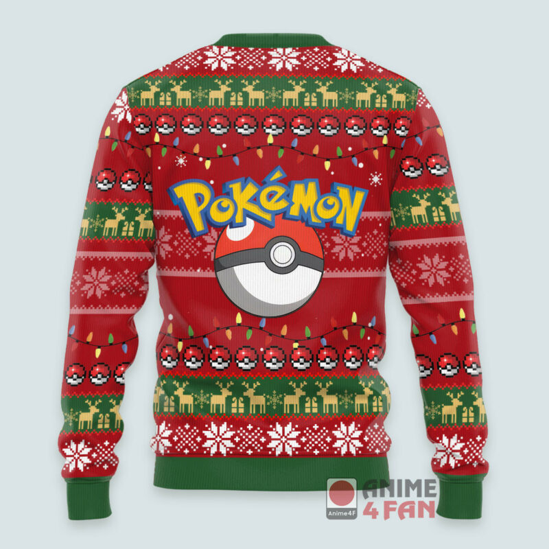 3D Anime Pokemon Custom Fandom Ugly Christmas Sweater VA311231