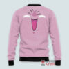 3D Anime Dragon Ball Majin Buu Face Custom Ugly Christmas Sweatshirt