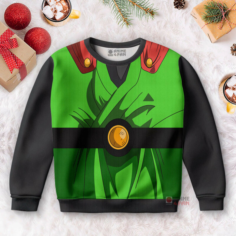 3D Anime Dragon Ball Z The Great Saiyaman Custom Cosplay Costume Ugly Christmas Sweater