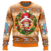 3D Anime One Piece Santa Chopper Custom Ugly Christmas Sweater