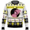 3D Anime Dragon Ball Z Kid Buu Face Custom Ugly Christmas Sweater