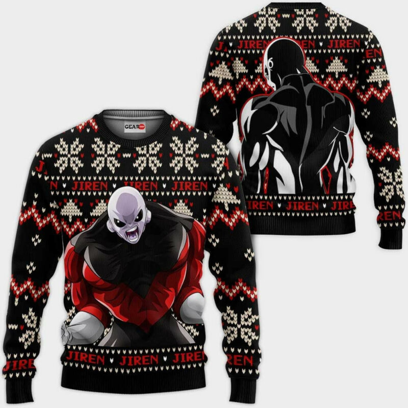 Dragon Ball Z Jiren Custom Ugly Christmas Sweater