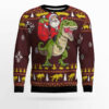 Santassic Park Ugly Christmas Sweater