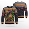 Giraffe Love Christmas Ugly Christmas Sweater