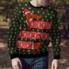 Dachshund Funny Christmas Ugly Christmas Sweater