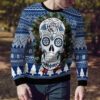 Awesome Sugar Skull Ugly Christmas Sweater