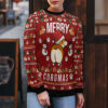 Funny Corgi Merry X-mas Ugly Christmas Sweater