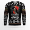 Stop Looking At My Cock Ugly Christmas Sweater