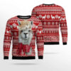 Festive Llama Xmas Ugly Christmas Sweater