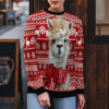 Festive Llama Xmas Ugly Christmas Sweater