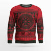 Viking Vegvisir Ugly Christmas Sweater