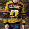 It’s The Most Wonderful Time For A Beer Parody Ugly Christmas Sweater