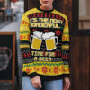 It’s The Most Wonderful Time For A Beer Parody Ugly Christmas Sweater