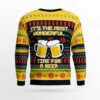 It’s The Most Wonderful Time For A Beer Parody Ugly Christmas Sweater