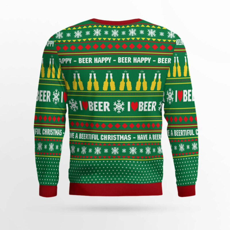 Men's The Most Wonderful Time For A Beer Christmas Sweater