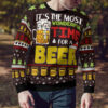 Time For Beer Ugly Christmas Sweater