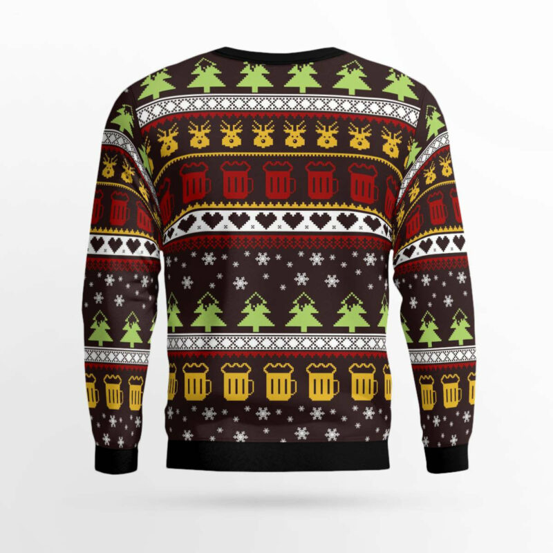 Time For Beer Ugly Christmas Sweater