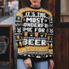 Wonderful Time For A Beer Ugly Christmas Sweater