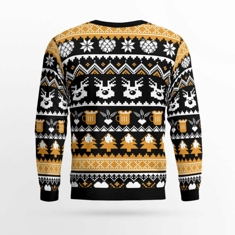 Wonderful Time For A Beer Ugly Christmas Sweater