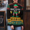 The Beer Lover Elf Ugly Christmas Sweater