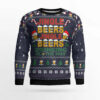 Jingle Beers Drinking All The Ways Ugly Christmas Sweater