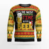 It's The Most Wonderful Time For A Beer Ugly Christmas Sweater