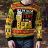 It's The Most Wonderful Time For A Beer Ugly Christmas Sweater