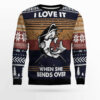 Fishing I Love It Ugly Christmas Sweater