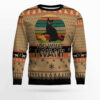 I Do What A Want Black Cat Ugly Christmas Sweater