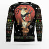 Ninja Cat Ugly Christmas Sweater