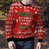 Dear Santa All I want Fat Bank Account Skinny Body Ugly Christmas Sweater