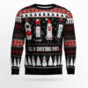 Full Of Christmas Spirits Ugly Christmas Sweater